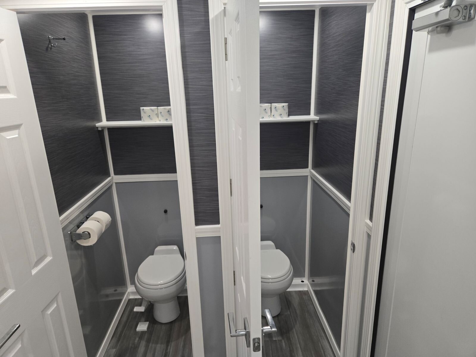 ADA accessible restroom interior view ensuring inclusive portable sanitation for Carolina venues