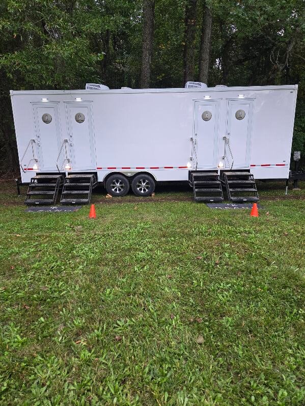 Stainless portable handwash sink prepared for deployment